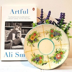 Handmade Italian Decorative Saucer